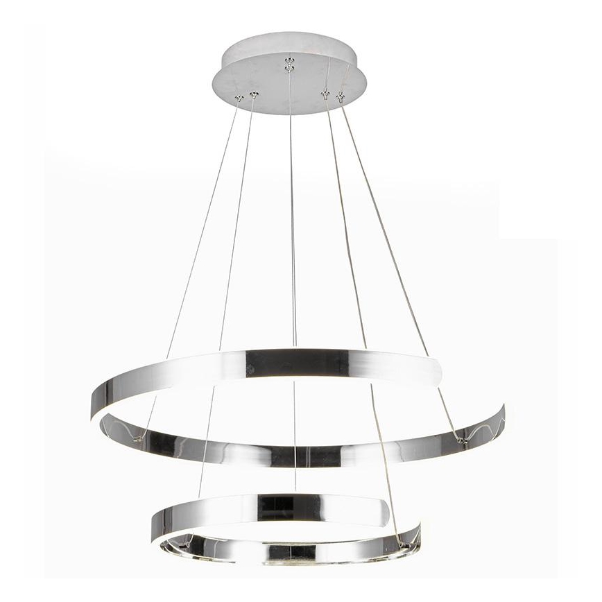 Lampadario a sospensione con filo LED dimmerabile LED/120W/230V 3000-6500K diametro 60 cm + telecomando