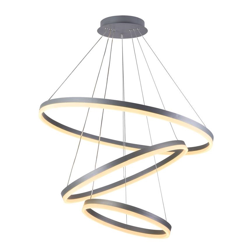Lampadario a sospensione con filo LED dimmerabile LED/125W/230V 3000-6500K diametro 80 cm + telecomando