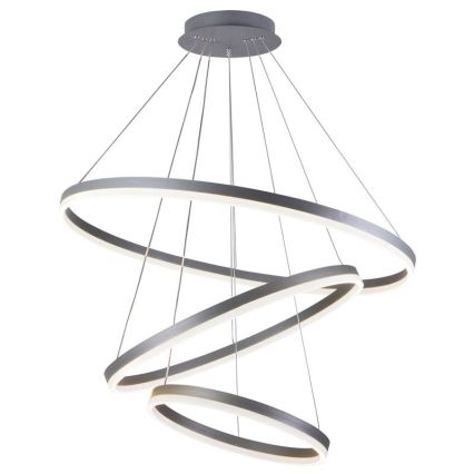 Lampadario a sospensione con filo LED dimmerabile LED/125W/230V 3000-6500K diametro 80 cm + telecomando