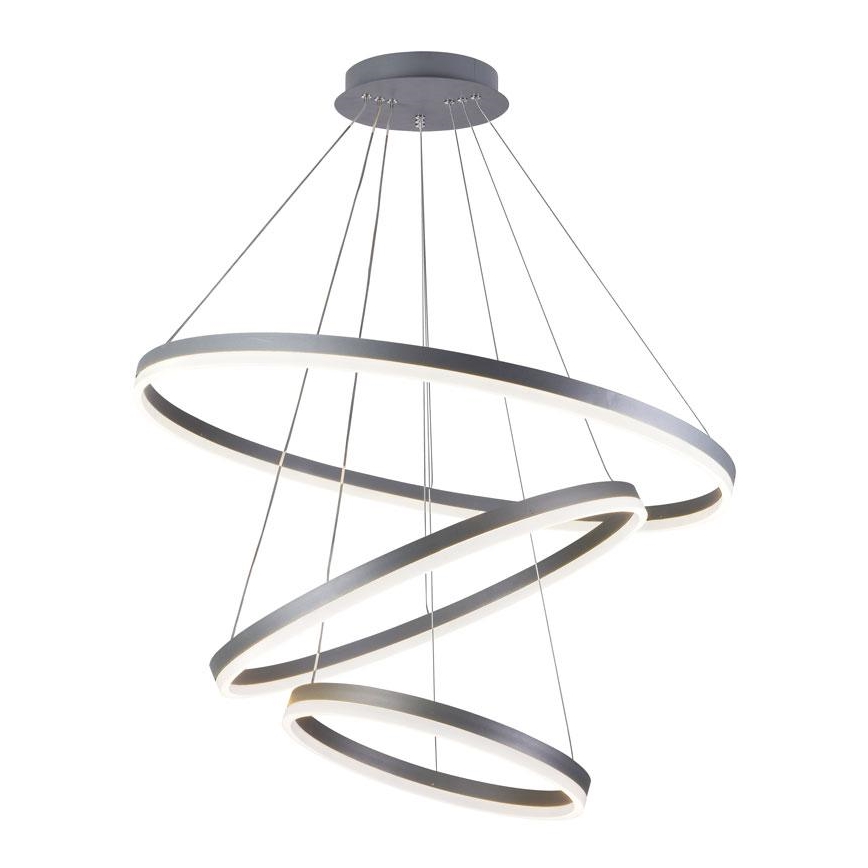 Lampadario a sospensione con filo LED dimmerabile LED/125W/230V 3000-6500K diametro 80 cm + telecomando
