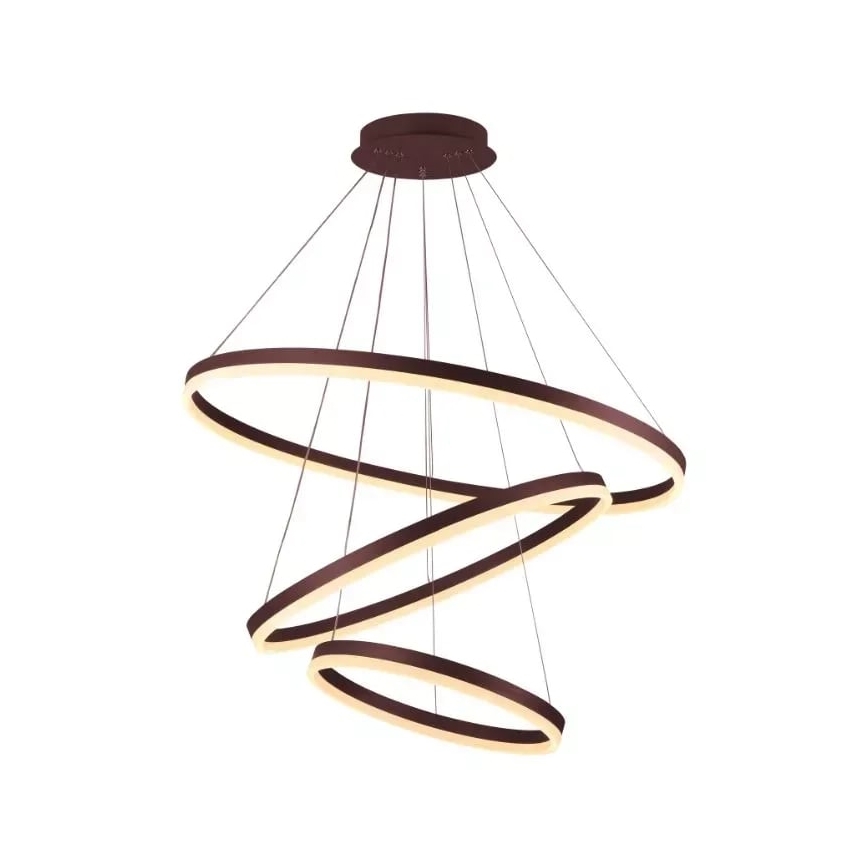 Lampadario a sospensione con filo LED dimmerabile LED/125W/230V 3000-6500K + telecomando