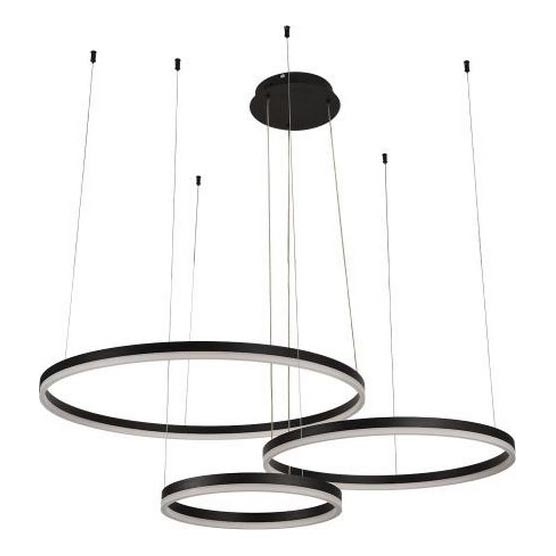 Lampadario a sospensione con filo LED dimmerabile LED/125W/230V 3000-6500K + telecomando