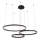 Lampadario a sospensione con filo LED dimmerabile LED/125W/230V 3000-6500K + telecomando