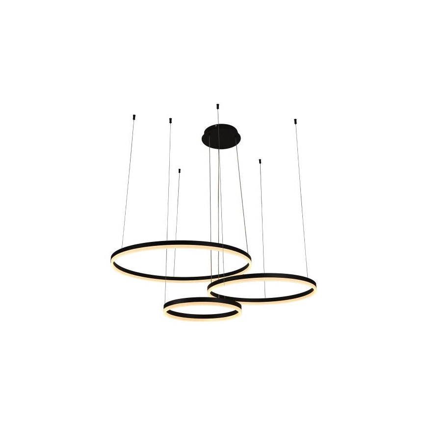 Lampadario a sospensione con filo LED dimmerabile LED/125W/230V 3000-6500K + telecomando