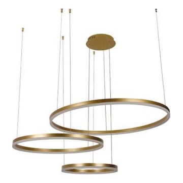 Lampadario a sospensione con filo LED dimmerabile LED/125W/230V 3000-6500K + telecomando