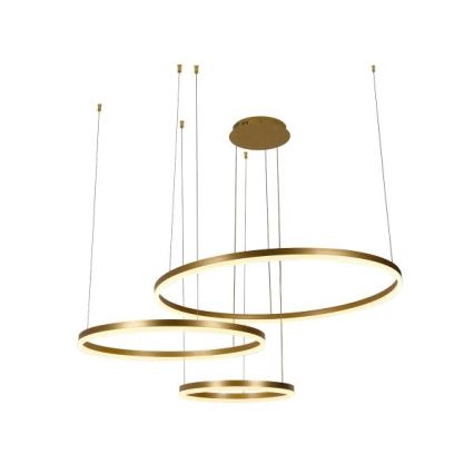 Lampadario a sospensione con filo LED dimmerabile LED/125W/230V 3000-6500K + telecomando