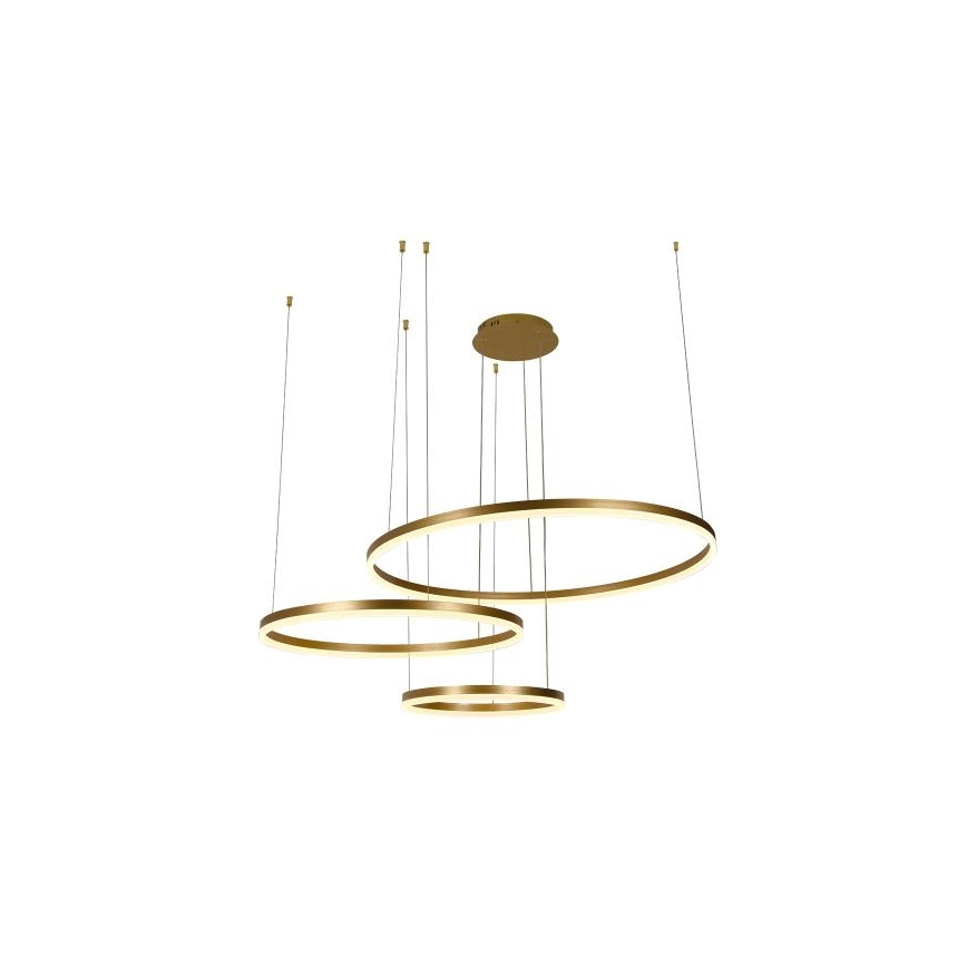 Lampadario a sospensione con filo LED dimmerabile LED/125W/230V 3000-6500K + telecomando