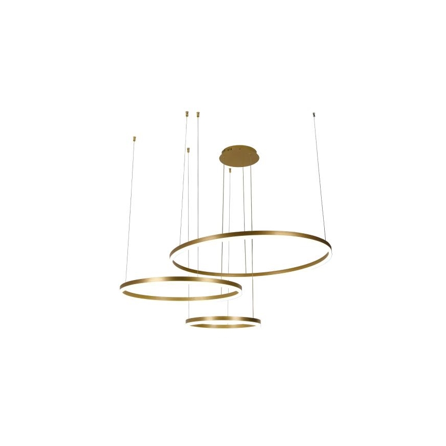 Lampadario a sospensione con filo LED dimmerabile LED/125W/230V 3000-6500K + telecomando