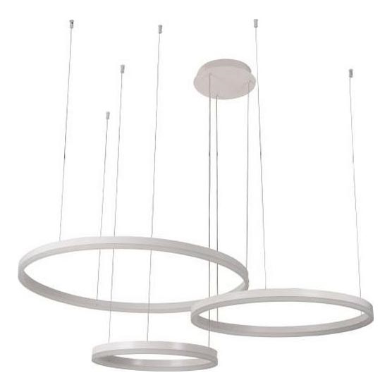 Lampadario a sospensione con filo LED dimmerabile LED/125W/230V 3000-6500K + telecomando