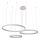 Lampadario a sospensione con filo LED dimmerabile LED/125W/230V 3000-6500K + telecomando
