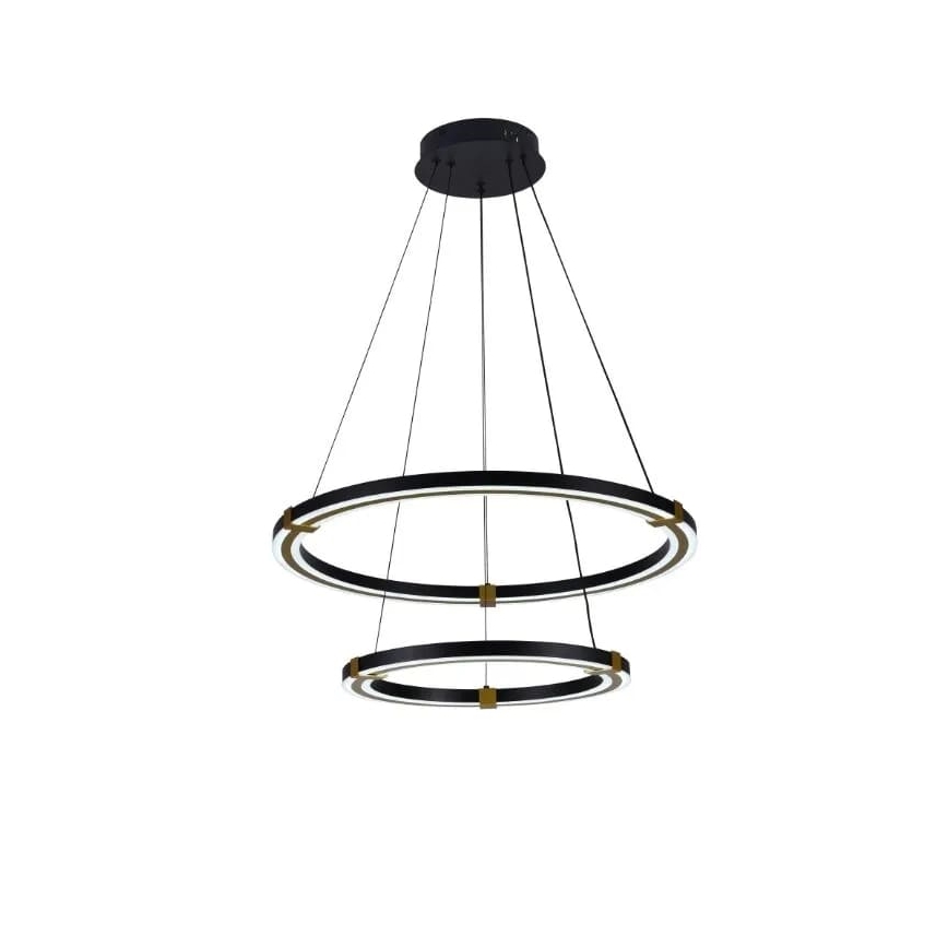 Lampadario a sospensione con filo LED dimmerabile LED/130W/230V 3000-6500K + telecomando