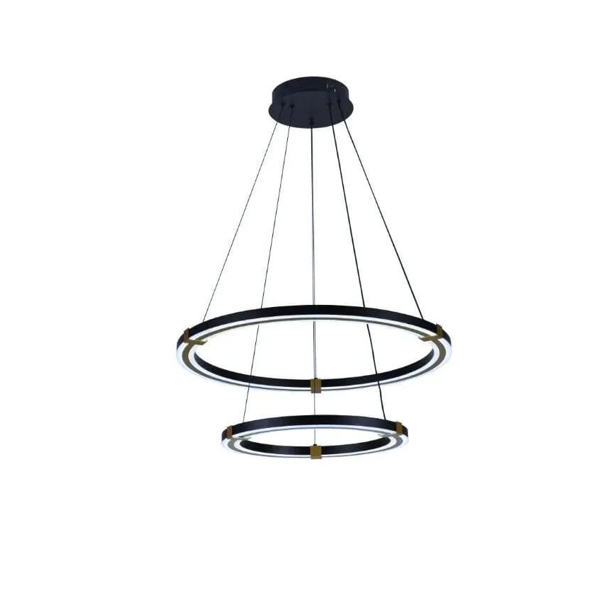 Lampadario a sospensione con filo LED dimmerabile LED/130W/230V 3000-6500K + telecomando