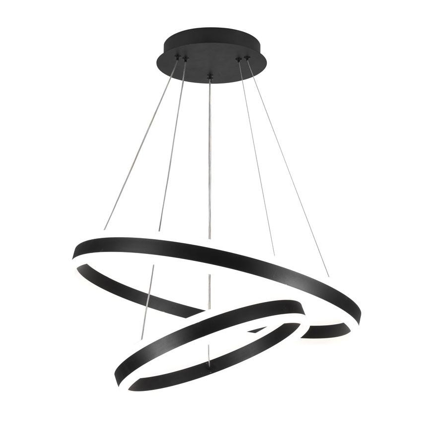 Lampadario a sospensione con filo LED dimmerabile LED/135W/230V 3000-6500K diametro 60 cm + telecomando