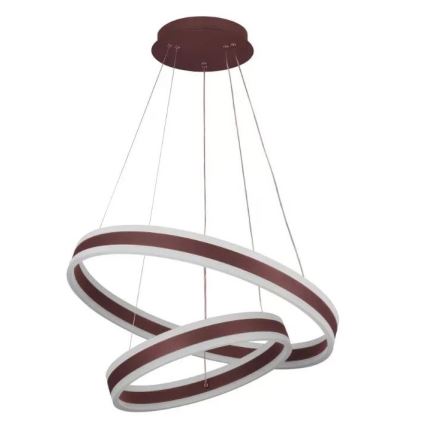 Lampadario a sospensione con filo LED dimmerabile LED/135W/230V 3000-6500K diametro 60 cm + telecomando