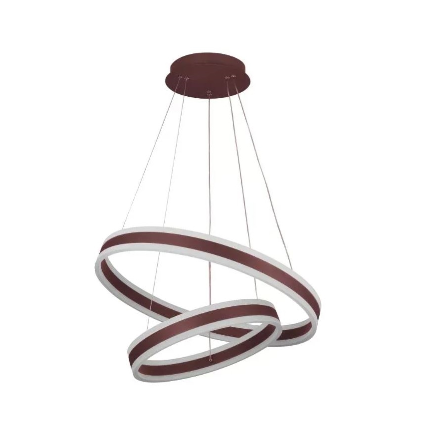 Lampadario a sospensione con filo LED dimmerabile LED/135W/230V 3000-6500K + telecomando