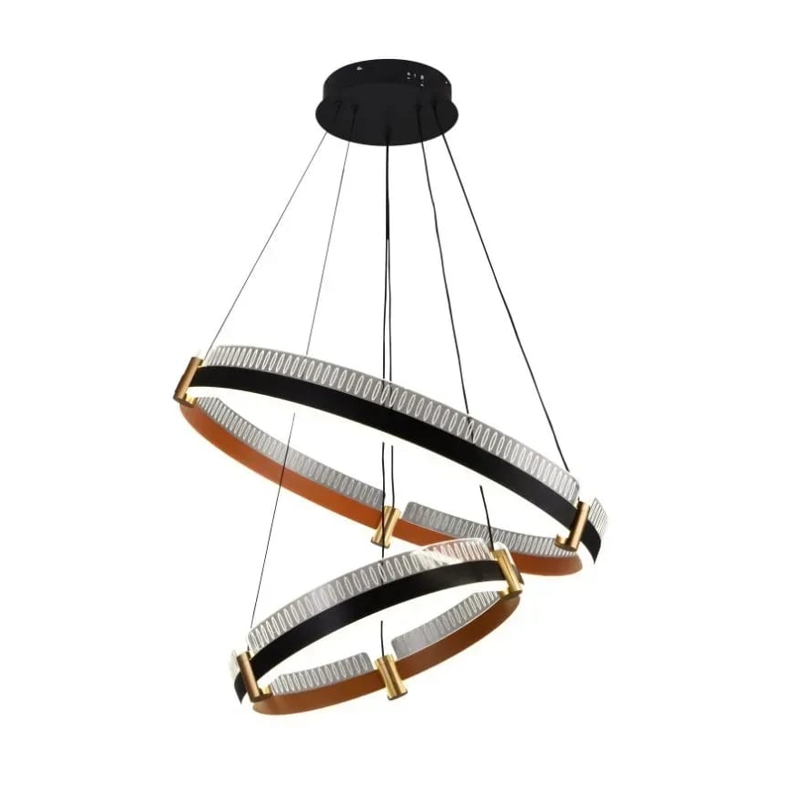 Lampadario a sospensione con filo LED dimmerabile LED/140W/230V 3000-6500K diametro 60 cm + telecomando