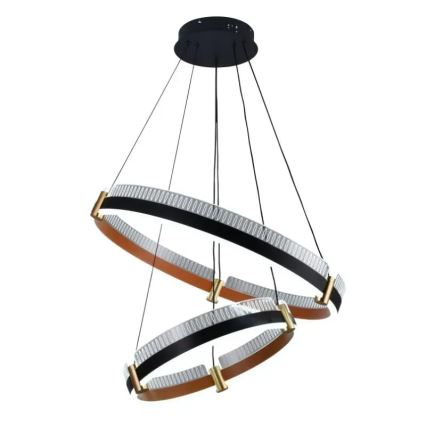 Lampadario a sospensione con filo LED dimmerabile LED/140W/230V 3000-6500K diametro 60 cm + telecomando