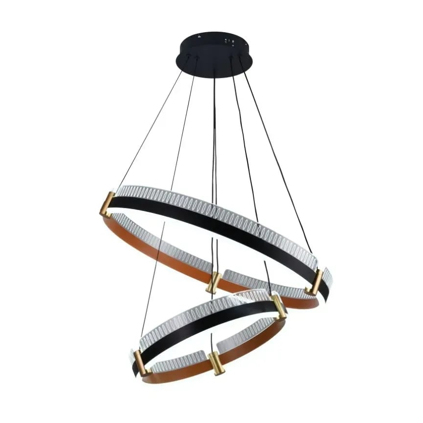 Lampadario a sospensione con filo LED dimmerabile LED/140W/230V 3000-6500K diametro 60 cm + telecomando