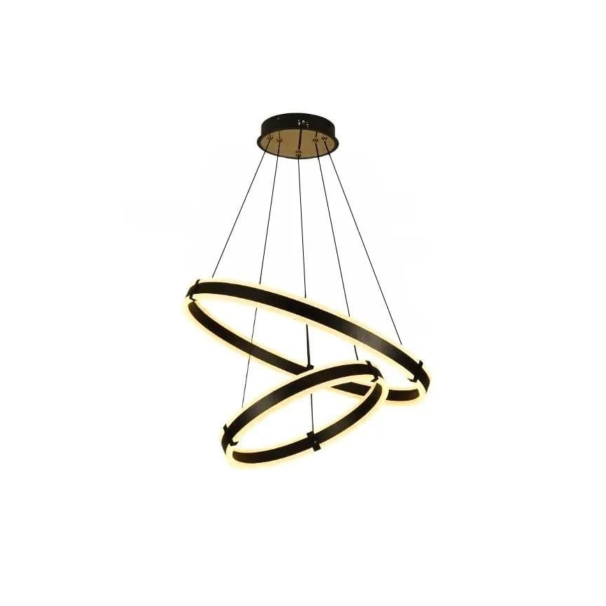 Lampadario a sospensione con filo LED dimmerabile LED/140W/230V 3000-6500K + telecomando