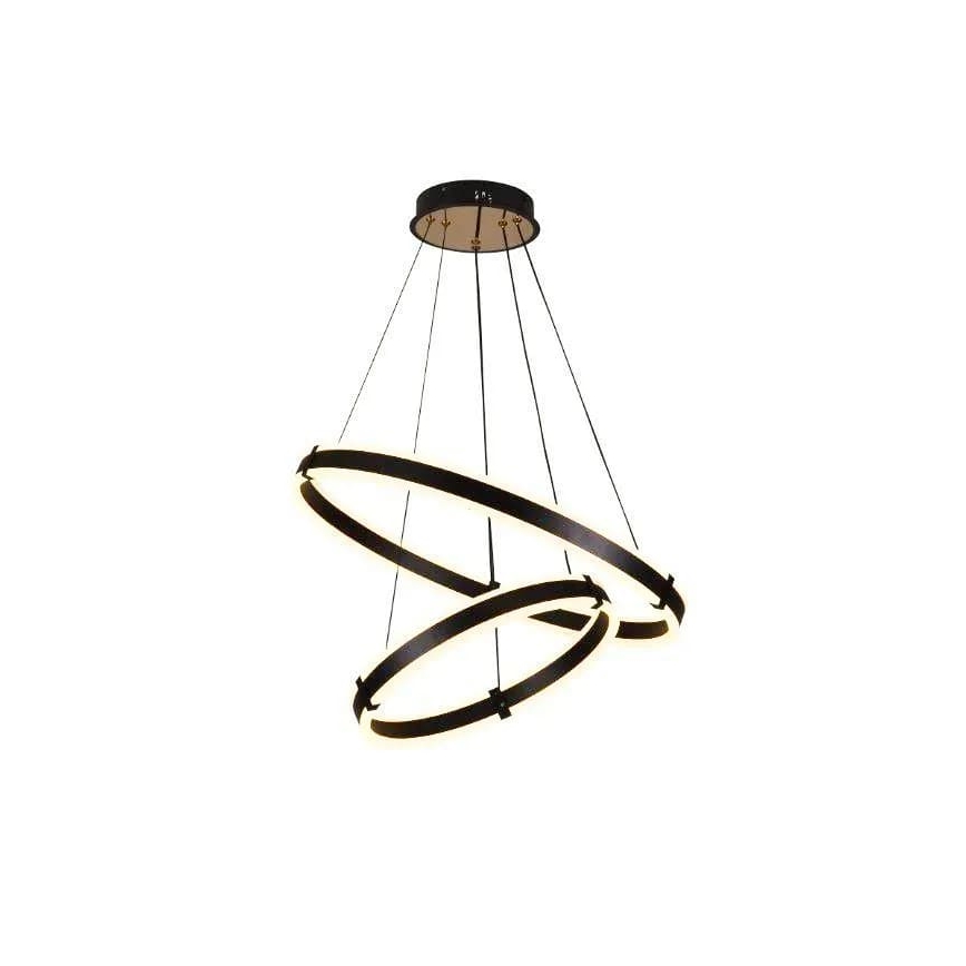 Lampadario a sospensione con filo LED dimmerabile LED/140W/230V 3000-6500K + telecomando