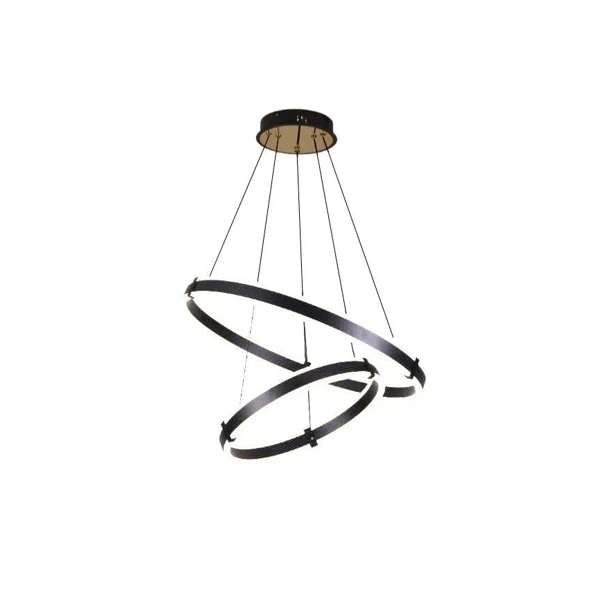 Lampadario a sospensione con filo LED dimmerabile LED/140W/230V 3000-6500K + telecomando