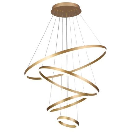 Lampadario a sospensione con filo LED dimmerabile LED/165W/230V 3000-6500K diametro 80 cm + telecomando