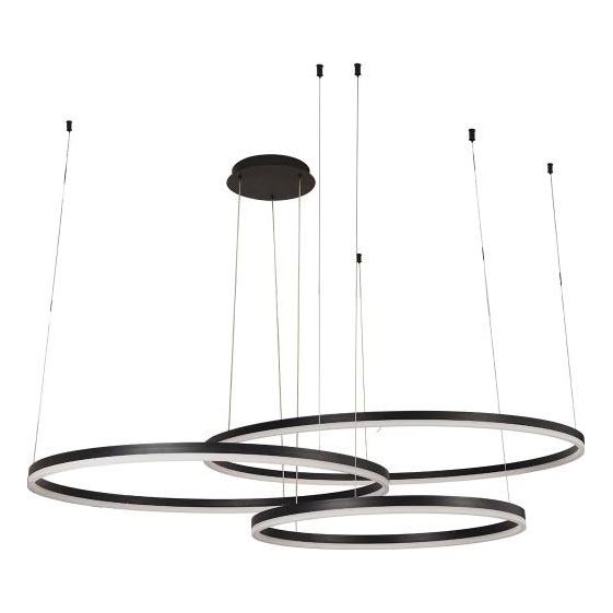 Lampadario a sospensione con filo LED dimmerabile LED/170W/230V 3000-6500K + telecomando