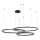 Lampadario a sospensione con filo LED dimmerabile LED/170W/230V 3000-6500K + telecomando