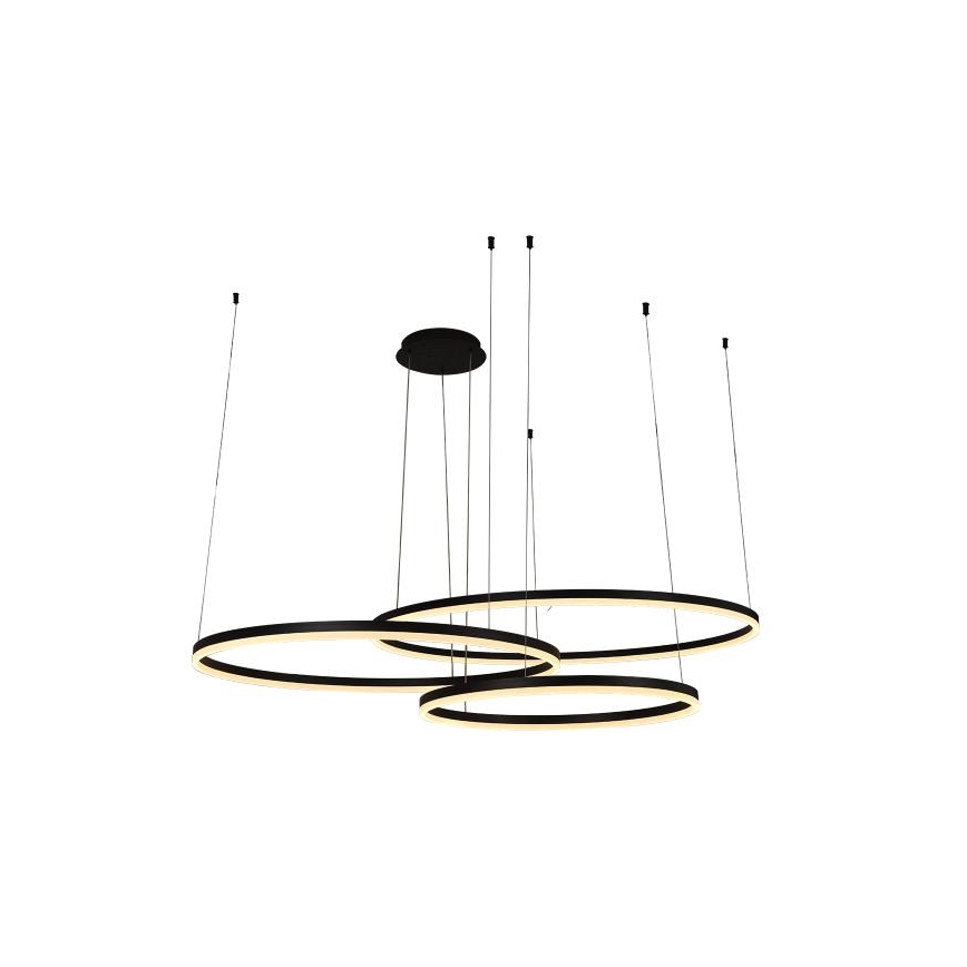 Lampadario a sospensione con filo LED dimmerabile LED/170W/230V 3000-6500K + telecomando