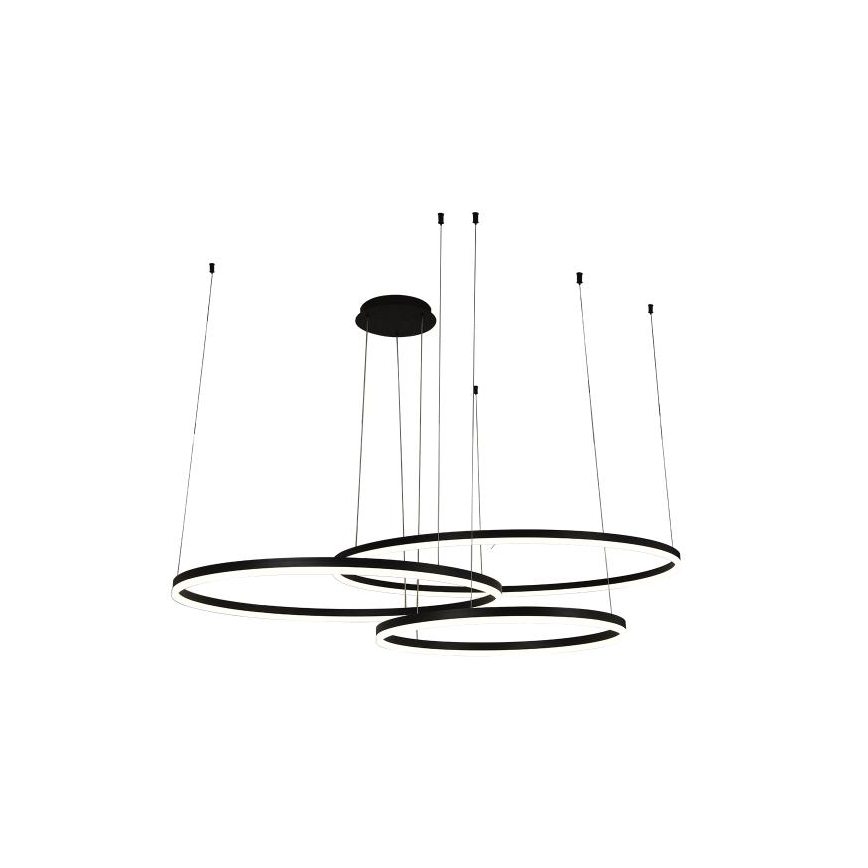 Lampadario a sospensione con filo LED dimmerabile LED/170W/230V 3000-6500K + telecomando