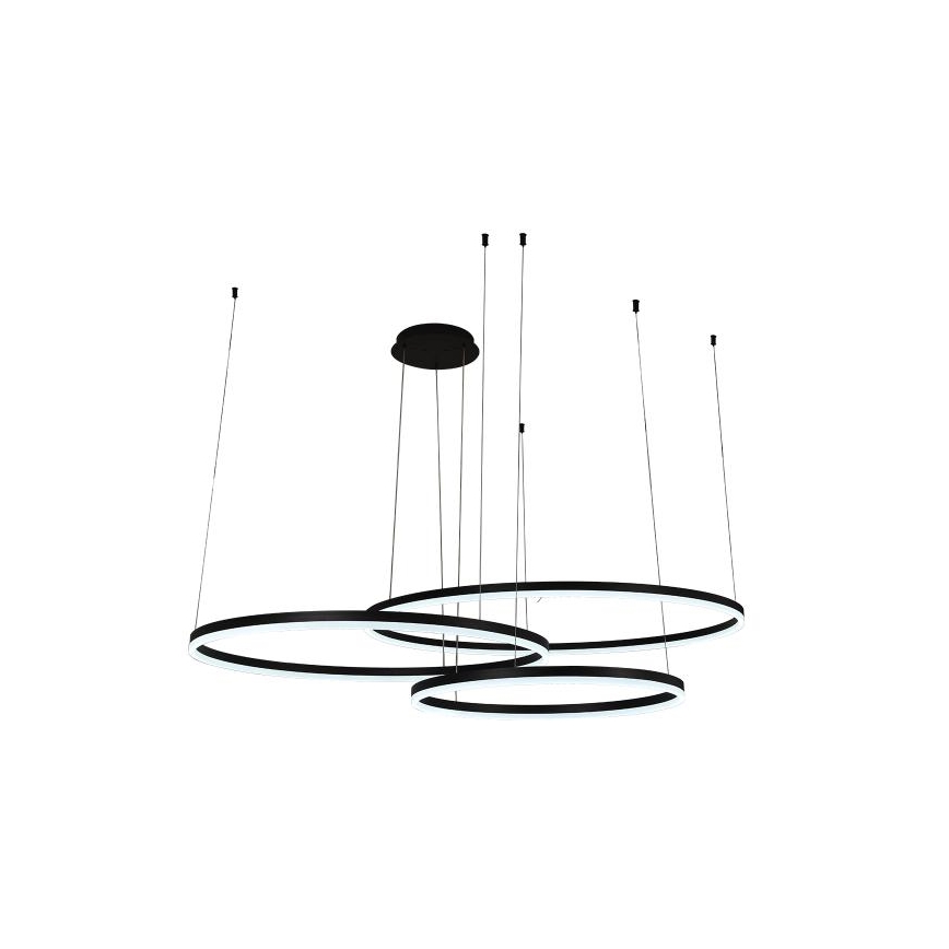 Lampadario a sospensione con filo LED dimmerabile LED/170W/230V 3000-6500K + telecomando