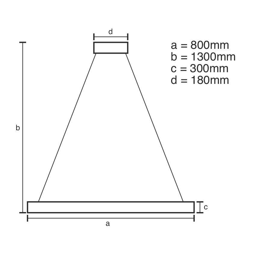 LED Dimmerabile cristallo lampadario su filo LED/175W/230V 3000-6500K oro + telecomando