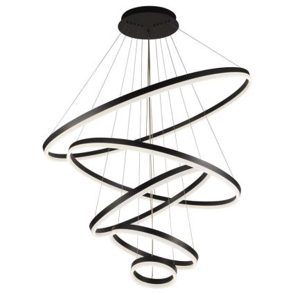 Lampadario a sospensione con filo LED dimmerabile LED/210W/230V 3000-6500K diametro 100 cm + telecomando