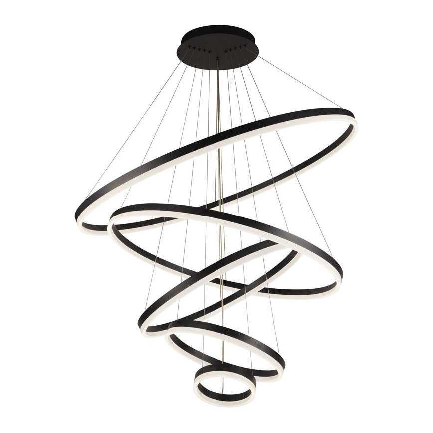 Lampadario a sospensione con filo LED dimmerabile LED/210W/230V 3000-6500K diametro 100 cm + telecomando