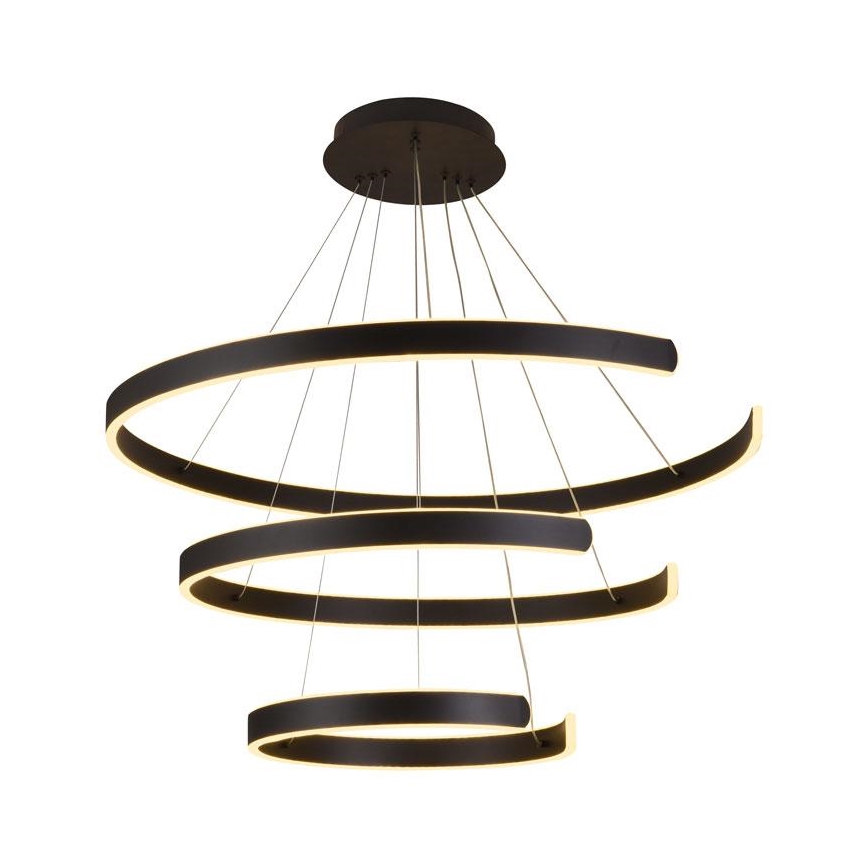 Lampadario a sospensione con filo LED dimmerabile LED/220W/230V 3000-6500K diametro 80 cm + telecomando