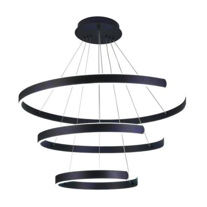 Lampadario a sospensione con filo LED dimmerabile LED/220W/230V 3000-6500K diametro 80 cm + telecomando