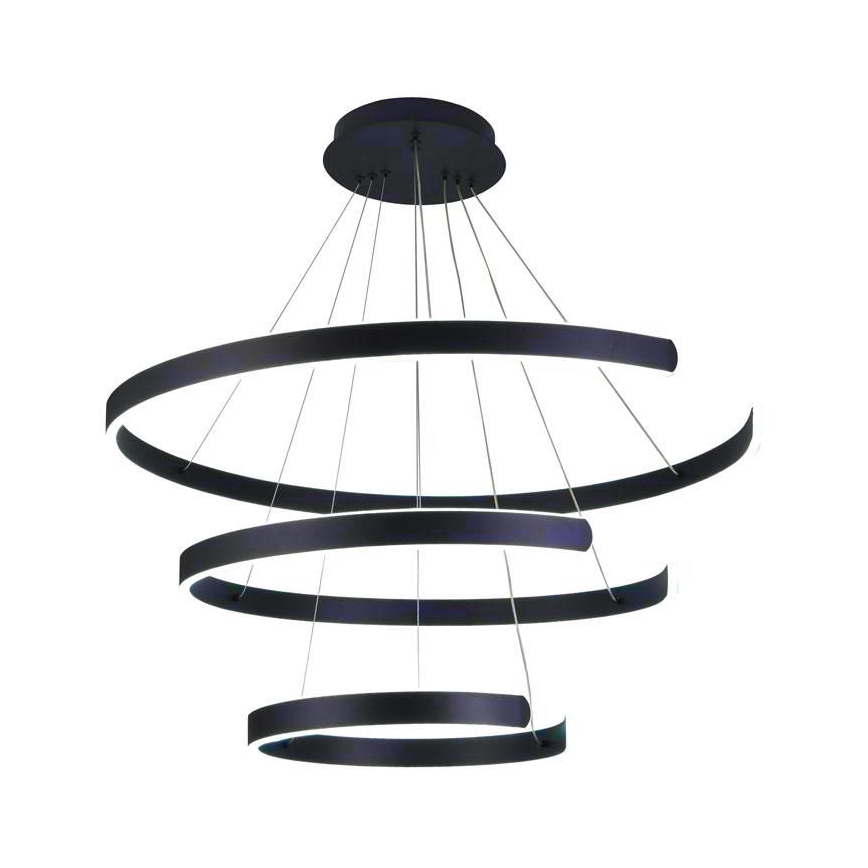 Lampadario a sospensione con filo LED dimmerabile LED/220W/230V 3000-6500K diametro 80 cm + telecomando