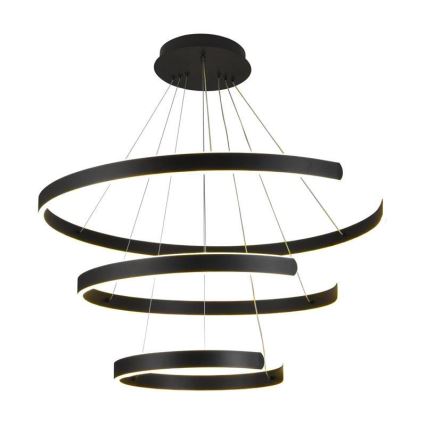 Lampadario a sospensione con filo LED dimmerabile LED/220W/230V 3000-6500K diametro 80 cm + telecomando