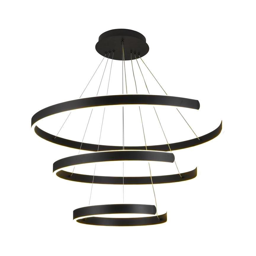 Lampadario a sospensione con filo LED dimmerabile LED/220W/230V 3000-6500K diametro 80 cm + telecomando