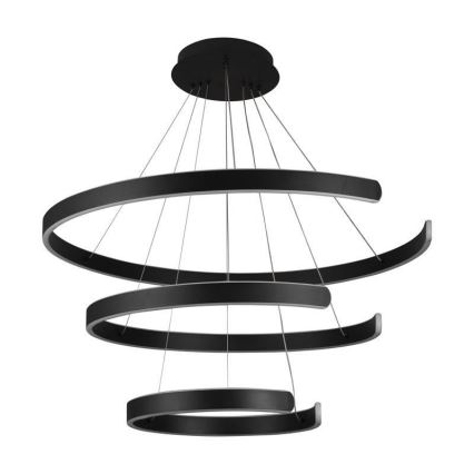 Lampadario a sospensione con filo LED dimmerabile LED/220W/230V 3000-6500K diametro 80 cm + telecomando