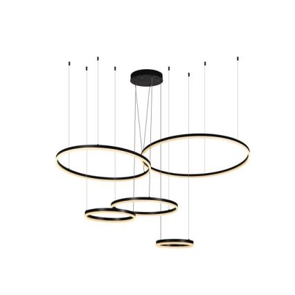 Lampadario a sospensione con filo LED dimmerabile LED/220W/230V 3000-6500K diametro 100 cm + telecomando