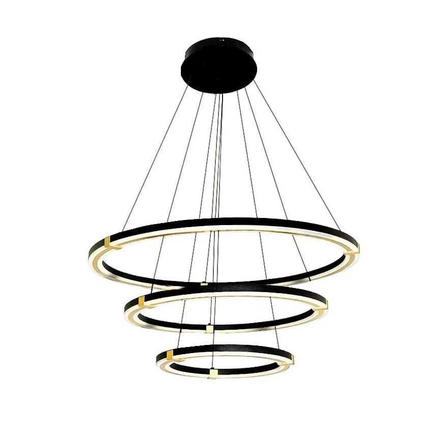 Lampadario a sospensione con filo LED dimmerabile LED/235W/230V 3000-6500K + telecomando