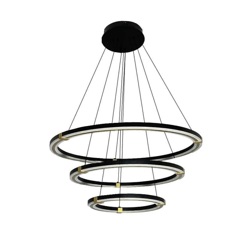 Lampadario a sospensione con filo LED dimmerabile LED/235W/230V 3000-6500K + telecomando