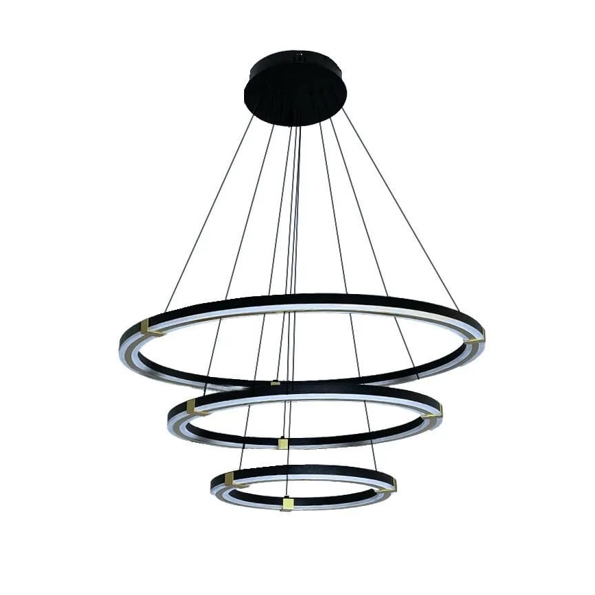 Lampadario a sospensione con filo LED dimmerabile LED/235W/230V 3000-6500K + telecomando