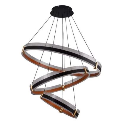 Lampadario a sospensione con filo LED dimmerabile LED/240W/230V 3000-6500K diametro 80 cm + telecomando