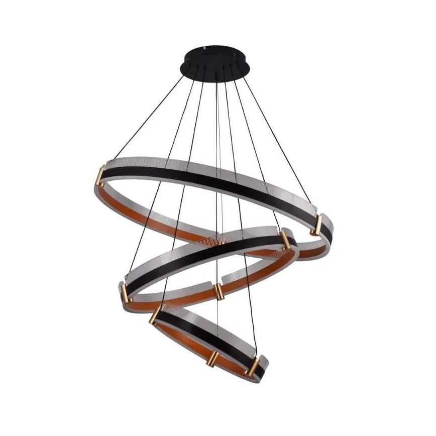 Lampadario a sospensione con filo LED dimmerabile LED/240W/230V 3000-6500K diametro 80 cm + telecomando