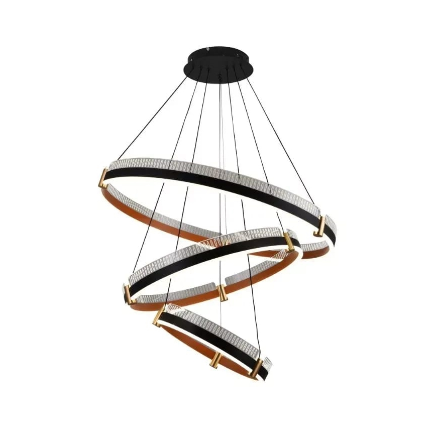 Lampadario a sospensione con filo LED dimmerabile LED/240W/230V 3000-6500K + telecomando