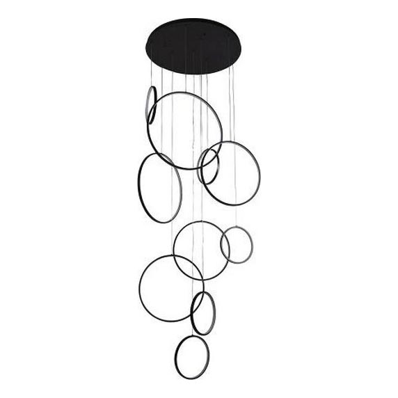 Lampadario a sospensione con filo LED dimmerabile LED/290W/230V 3000-6500K + telecomando