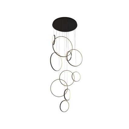Lampadario a sospensione con filo LED dimmerabile LED/290W/230V 3000-6500K + telecomando