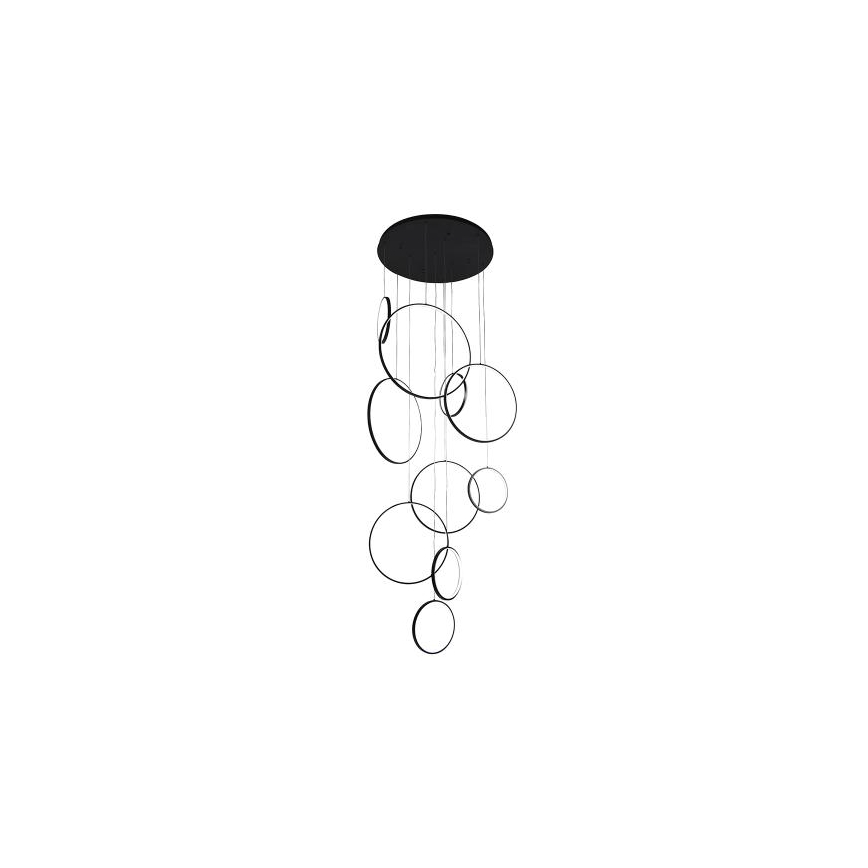 Lampadario a sospensione con filo LED dimmerabile LED/290W/230V 3000-6500K + telecomando